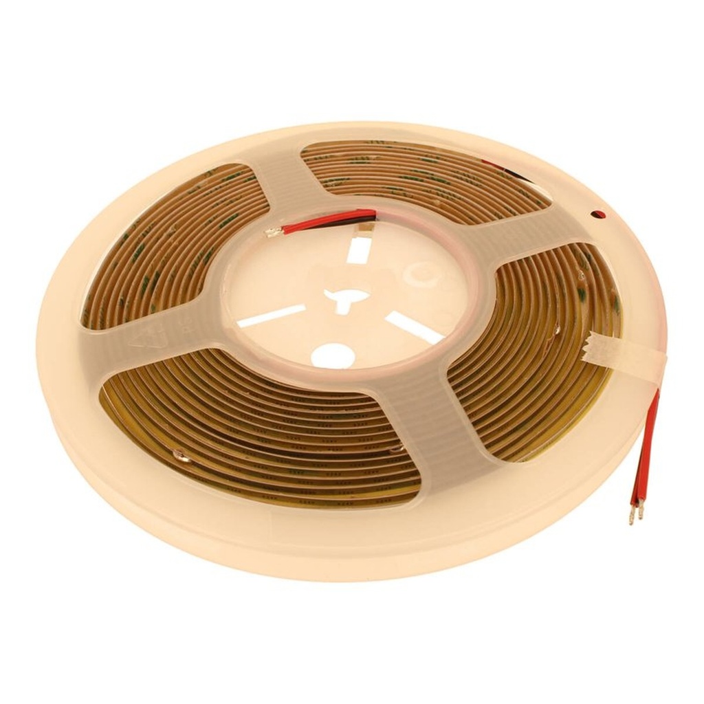 Bobina Striscia Striscia LED COB 528 24V, 10W/M, Dimmerabile PWM, Tagliabile Ovunque, IP20, Efficienza 95lm/W, CRI>90, CE, Durata 30000 Ore, 6500K Bianco Freddo MS12636