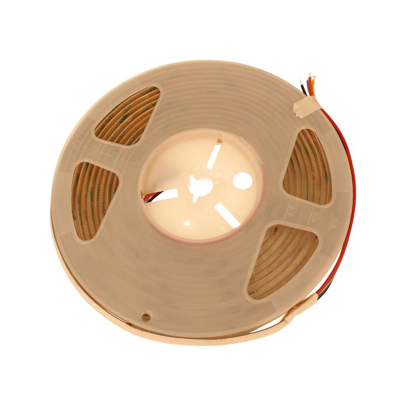 MeanWell Bobina Striscia LED RGBCW COB910 24V, 18W/M, Dimmerabile PWM, Tagliabile ogni 3,85cm IP20, Luce RGB + CCT 2700K-6500K, CRI>90, CE, Durata 30000 Ore