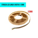 MeanWell Bobina Striscia LED RGBCW COB910 24V, 18W/M, Dimmerabile PWM, Tagliabile ogni 3,85cm IP20, Luce RGB + CCT 2700K-6500K, CRI>90, CE, Durata 30000 Ore