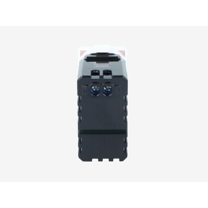ETTROIT Modulo Presa Caricatore USB 2 Porte 3,1A USB-A + USB Type C Bianco Compatibile Con Bticino Matix