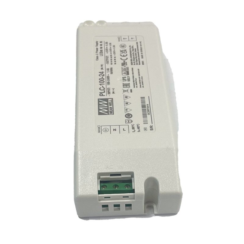 PLC-100-24 Alimentatore 24V 4A 100W Con Scatola Chiusa In Plastica Input 220V e 110V