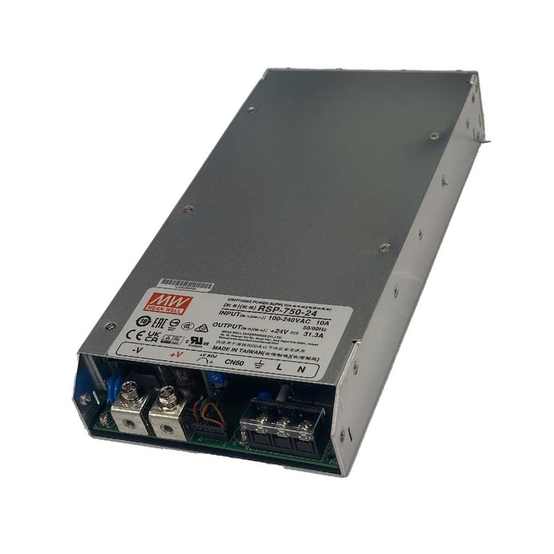 RSP-750-24 Alimentatore Led 750W 24V 31,3A Senza Ventola Input 220V e 110V