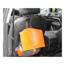 4 PZ Gancio Per Poggiatesta Sedile Anteriore e Postiore Auto Appendiabiti Porta Borsa Sacco Spazzatura Fino a 10KG