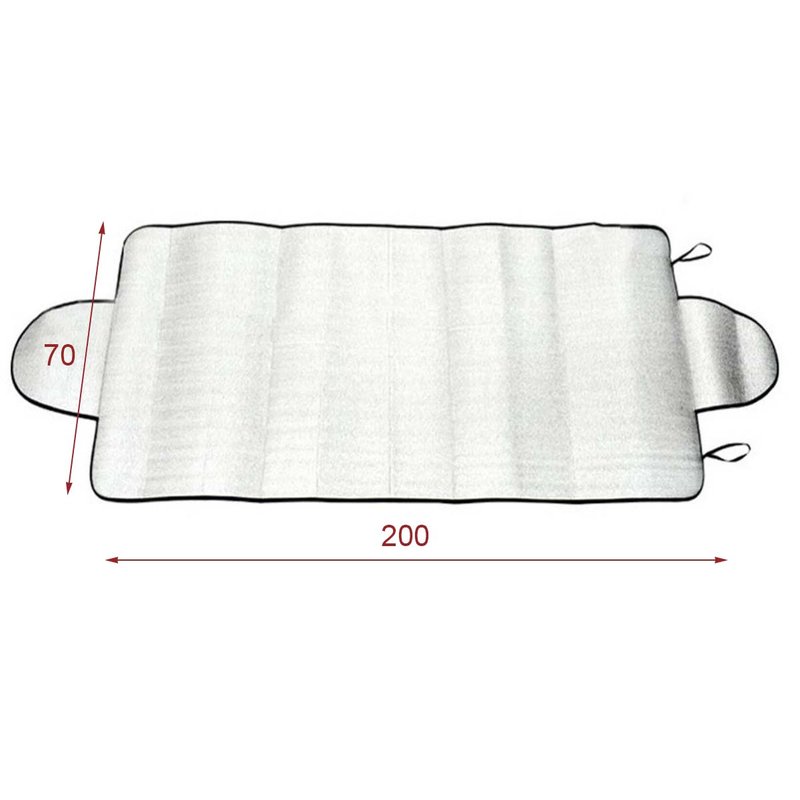 Telo Parabrezza Antighiaccio 200X70cm Copri Parabrezza per Auto Inverno e Estate