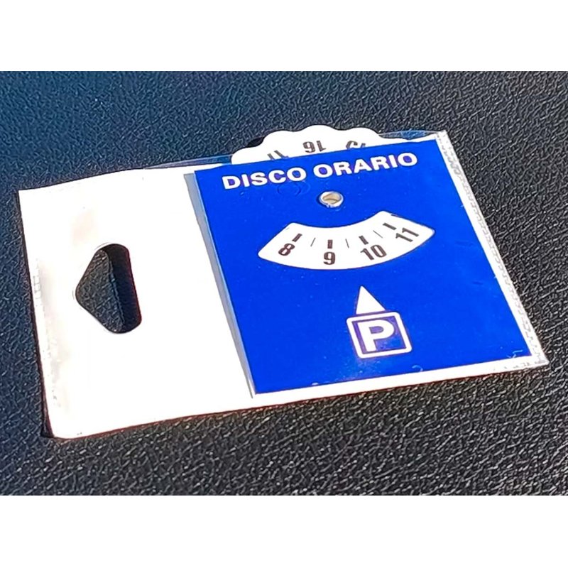 Disco Orario In Plastica Adesivo Per Parcheggio Disco Di Tempo Tipo Europa