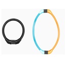 Lucchetto Bici Combinazione 4 Cifre 11X600mm Per Bicicletta Monopattino Colore Assortito