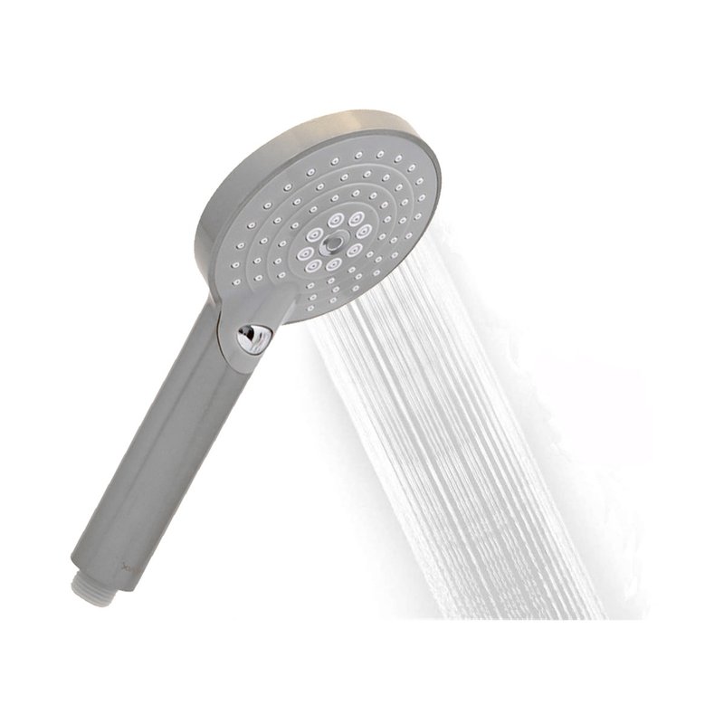 Cornetta Soffione Doccia Grande 11cm Con 1 Getto Alta Pressione Tondo Con Interruttore On Off
