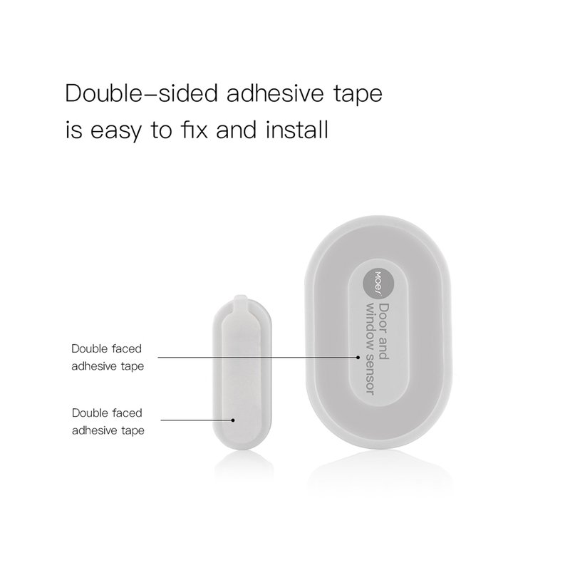 ZigBee Sensore Magnetico Per Porta e Finestra Senza Filo Antifurto Casa Notifica Remota Door Window Magnetic Sensor