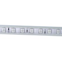 Bobina 100M Striscia Led 220V RGB IP65 Passo 10mm 9W/M Tagliabile 100cm 60 smd 5050/m