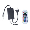 Spina Alimentatore Trasformatore Raddrizzatore 4 Pin Passo 10mm Connettore Rapido Tapo Incluso Per Striscia Led 220V RGB Modello Con Telecomando