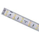 Bobina 100M Striscia Led 220V Bianco Caldo 3000K IP65 Passo 12mm 12W/M 1300LM/W Tagliabile 20cm Doppia Fila 120 smd 2835/m