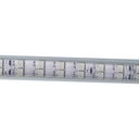 Bobina 100M Striscia Led 220V RGB IP65 Passo 12mm 12W/M Tagliabile 100cm Doppia Fila 120 smd 5050/m