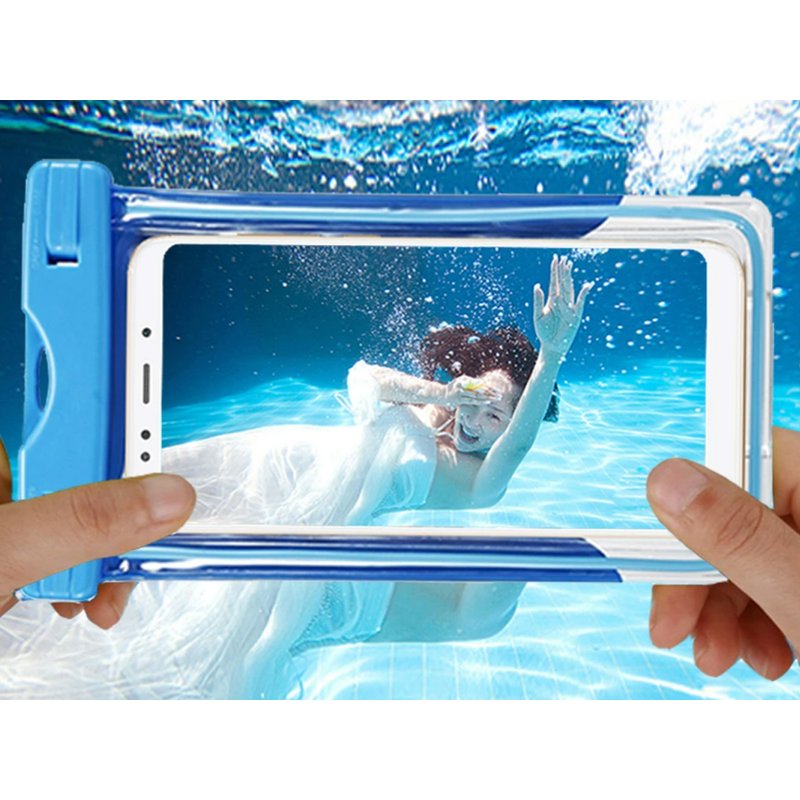 Custodia Impermeabile Smartphone Cover Cellulare Subacquea Universale Fino a 7'' Colore Assortito Economico