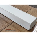 Lampada Led Lineare A Sospensione 40W UGR 19 Colore Corpo Bianco 4000K Neutro Dimmerabile 0-10V Allungabile Linkable Fino a 12 Metri SKU-21383