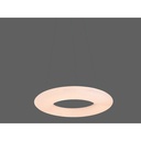 Lampada Led A Sospensione Design Moderno Rotonda Colore Bianco Diametro 910mm 105W 3000K Dimmerabile Triac Dimmer SKU-40101