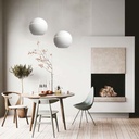 Lampadario LED a Sospensione 8.5W 850lm a Forma di Campana Colore Bianco D120mm 3000K SKU-7999