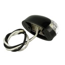10 Pezzi Fanali Laterali Led 24V 12V Bianco Freddo Per Luce Ingombro Cortesia Targa Cupola Cappa Camion Rimorchio Caravan Furgone