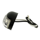 10 Pezzi Fanali Laterali Led 24V 12V Bianco Freddo Per Luce Ingombro Cortesia Targa Cupola Cappa Camion Rimorchio Caravan Furgone