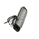 10 Pezzi Fanali Laterali Led 24V 12V Colore Bianco Freddo Per Luce Ingombro Cortesia Targa Cupola Cappa Camion Rimorchio Caravan Furgone