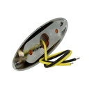10 Pezzi Fanali Laterali Led 24V 12V Arancione Per Luci Ingombro Cortesia Targa Cupola Cappa Camper Trattore Autocarro Barca