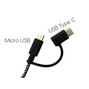 Adattatore Da USB Type C e Micro USB A HDMI HDTV Cavo 2 Metri Per Smartphone Android A TV Monitor Proiettore