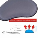 Poggiapolso per Mouse Colore Grigio 14.1 x 8 centimetri