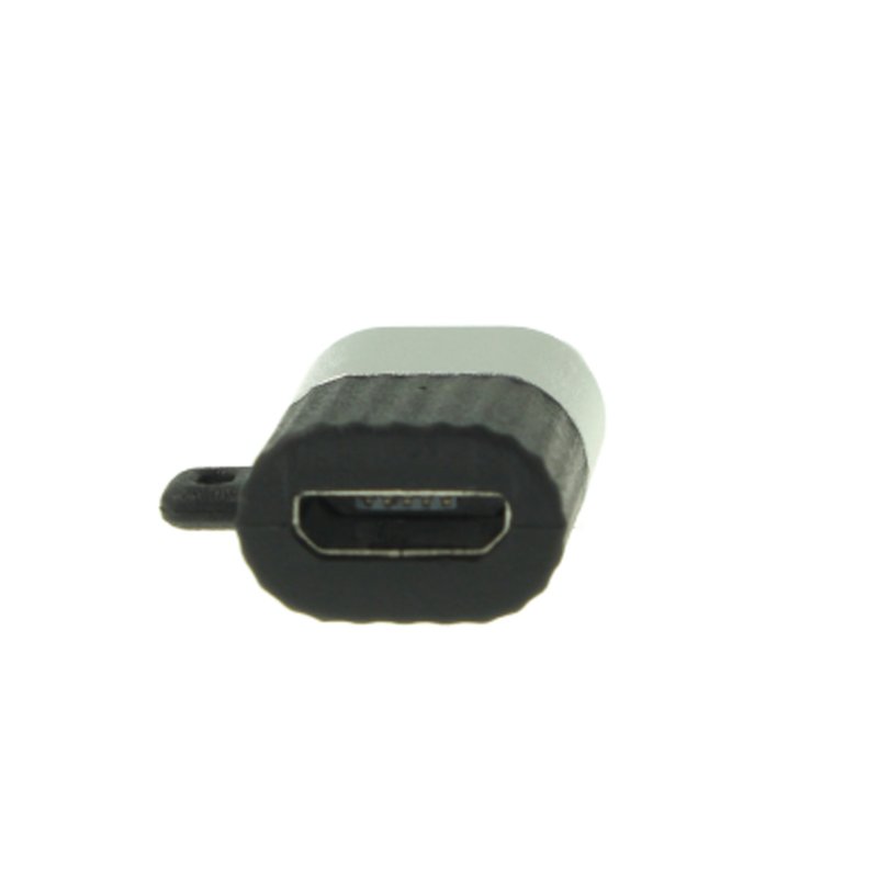 Adattatore da Micro USB Femmina a USB Type C Maschio Con Portachiave Incluso