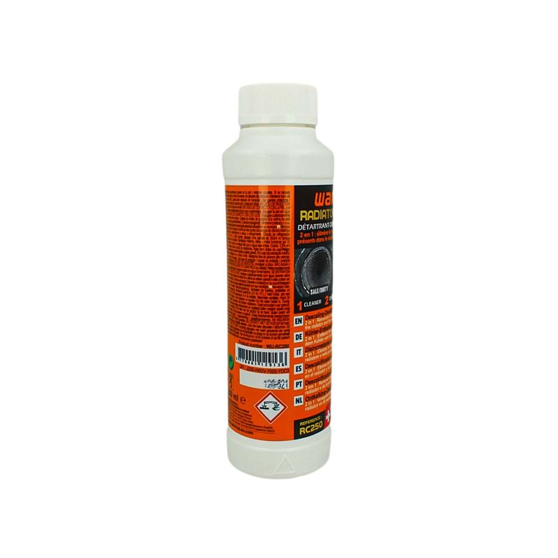 WARM UP RC250 Radiator Cleaner Disincrostante Decalcificatore e Sgrassante Pulitore Radiatore 250ml