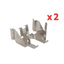 Portalampada Xenon Ford Mondeo CHIA-X Freelander II  Focus Opel Corsa H7 Anabbagliante Mod. Metallico