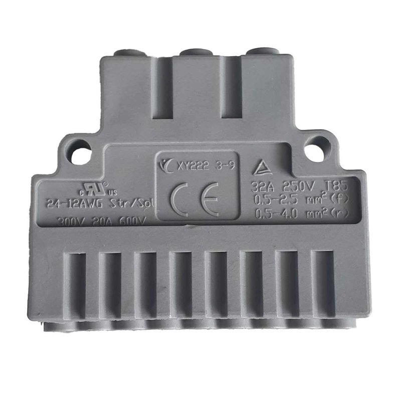 10 Sdoppiatore Elettrico Compatto Connettore Morsetto Elettrico Cavo Connettore 3P-9P