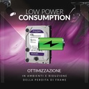 4TB Hard Disk 3.5 SATA 6Gb/s 5400rpm 256MB Cache Interno, Per Videosorveglianza
