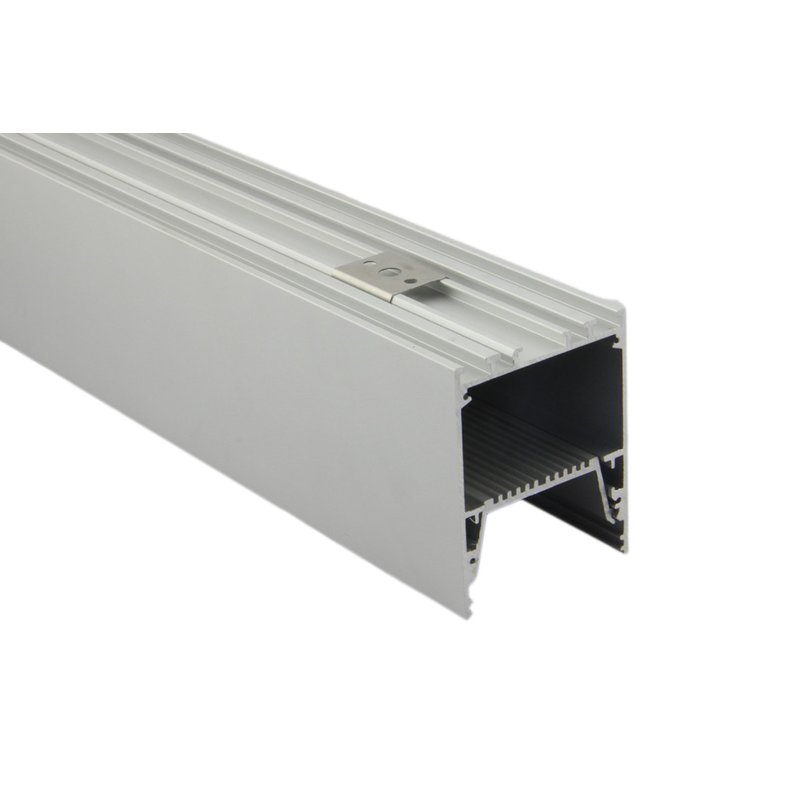 2 Metri Profilo Alluminio Moderno Colore Bianco Per Fare Plafoniera Led Lineare