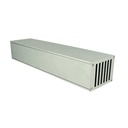 2 Metri Profilo Alluminio Per Contenitore Alimentatori Trasformatori Led Driver Box Da Soffitto e Parete
