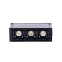 Faretto Led Spotlight 3X1W 24V Neutro 4000K CRI 90 UGR 19 Per Sistema Binario Magnetico SKU-7961