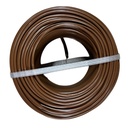 100mt Cavo Elettrico FS17 450/750V Unipolare 1X4mm Colore Marrone Made In Italy