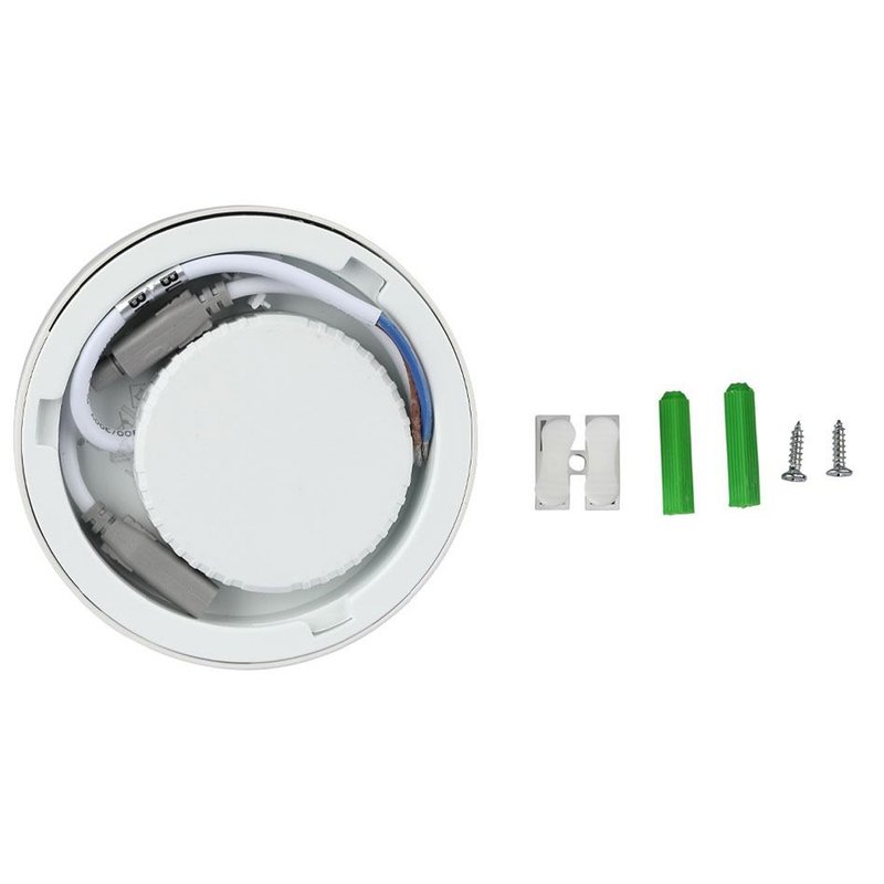 Plafoniera Pannello Led Slim Montaggio a Plafone Rotondo 140X24mm 12W 4000K SKU-4911
