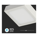 Plafoniera Pannello Led Slim Montaggio a Plafone Quadrato 90X90X24mm 6W 6000K SKU-4909