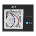 Plafoniera Pannello Led Slim Montaggio a Plafone Quadrato 90X90X24mm 6W 6000K SKU-4909