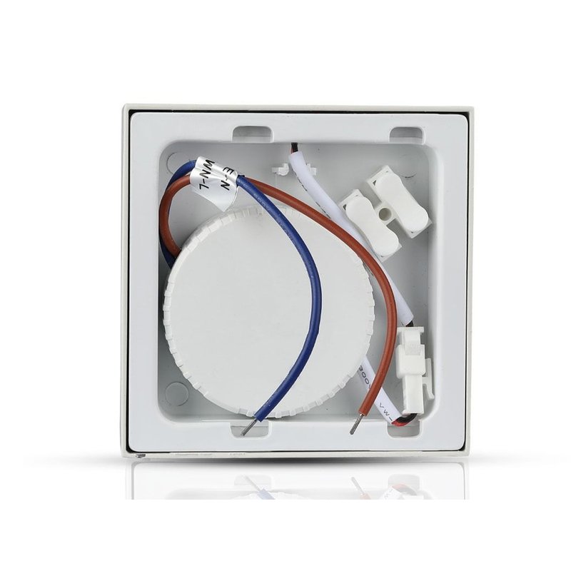 Plafoniera Pannello Led Slim Montaggio a Plafone Quadrato 140X140X24mm 12W 3000K SKU-4913