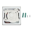 Plafoniera Pannello Led Slim Montaggio a Plafone Quadrato 190X190X24mm 18W 4000K SKU-4920