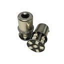 24V Lampada Led BAU15S R5W PY21W Colore Arancione 16 Smd 2835 Piedi Storti Luce Frecce No Polarita 360 Gradi Durata Garantita