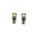 24V Lampada Led Canbus T10 W5W Colore Verde Luci Posizione Targa Per Camion Bus Barca 5 Smd 5050