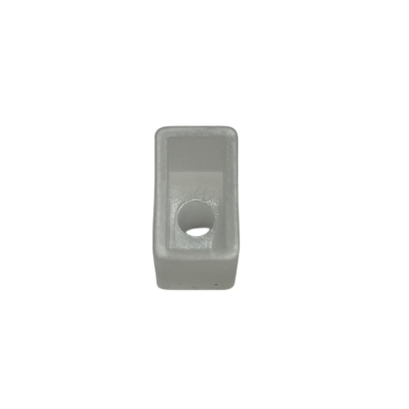 10 PZ Connettore di Alimentazione Morbido Gomma Per Striscia Led Neon Flex SL240810 Con Uscita Cavo Diritto