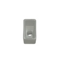 10 PZ Connettore di Alimentazione Morbido Gomma Per Striscia Led Neon Flex SL240810 Con Uscita Cavo Diritto