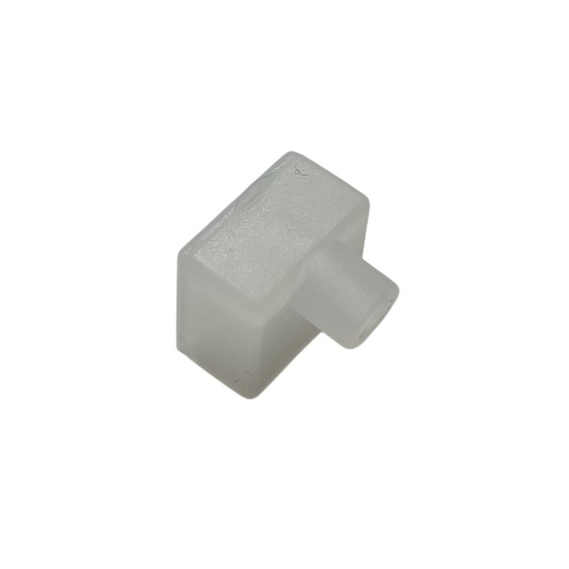 10 PZ Connettore di Alimentazione Morbido Gomma Per Striscia Led Neon Flex SL240810 Con Uscita Cavo Laterale