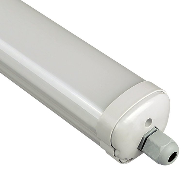 Plafoniera Led 150cm 32W 160lm/W 220V Neutro 4500K IP65 Super Luminoso Massimo Risparmio Energetico SKU-216483