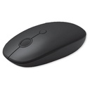 Mouse Wireless da Ufficio Lavoro Navigare Mouse Senza Filo con Design Leggera e Compatto Perfetto per Viaggio Modello Vintage Colore Nero