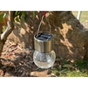 Lampada Solare Da Appendere Forma Palla Globo Diametro 60mm Per Giardino Decorazione