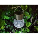 Lampada Solare Da Appendere Forma Palla Globo Diametro 60mm Per Giardino Decorazione