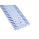 2 Kit Faro Led Lineare Da Binario Trifase 1,5M 50W Freddo 5700K Angolo 60 Gradi Colore Bianco Con Interruttore DIP